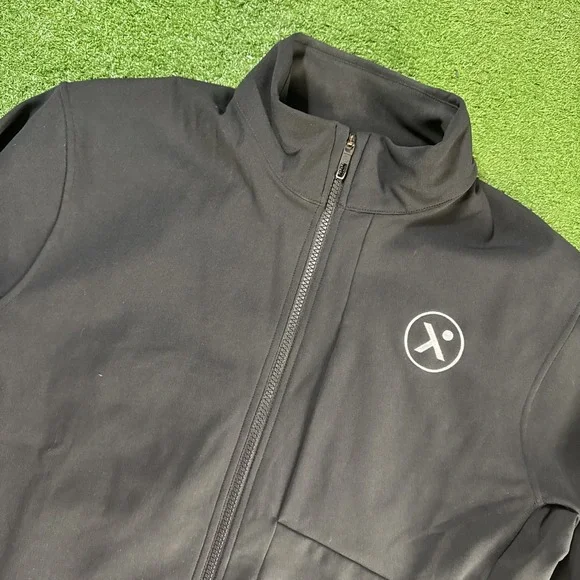 Lululemon Men's All Black Zip Up Active Wear Zip Up Jacket Large New No Tags